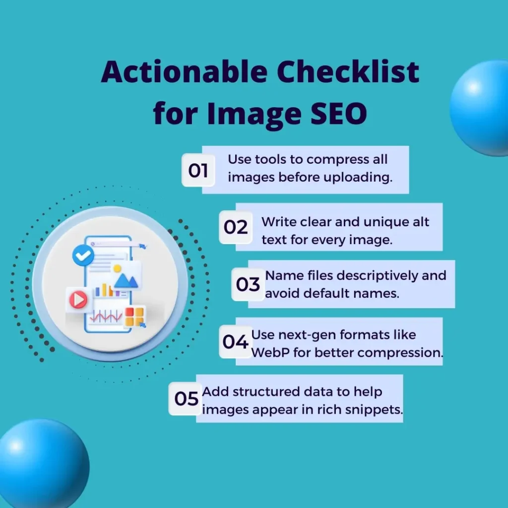 Actionable Checklist for Image SEO